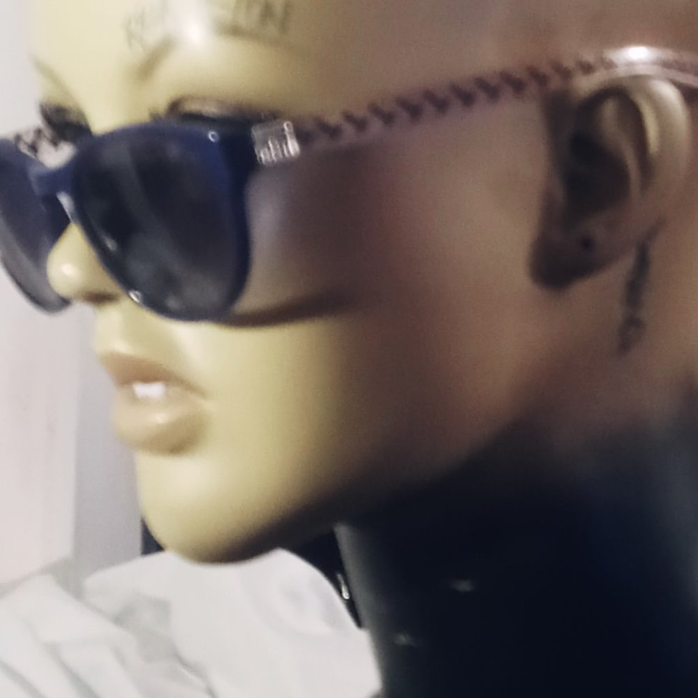 Blue Tory Burch Sunglasses
